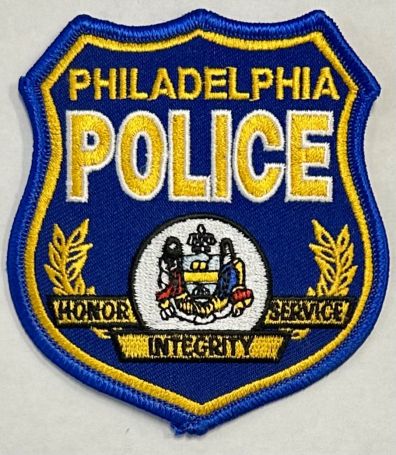 PHILADELPHIA POLICE SHOULDER PATCH - SMALL